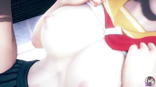 [Honey Select 2]Sex Stalker in toilet แอบมาเกี่ยวเบ็ดในห้องน้ำ ผู้ชายตามมาเย็ดถึงที่