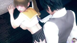 [Honey Select 2]Sex Stalker in toilet แอบมาเกี่ยวเบ็ดในห้องน้ำ ผู้ชายตามมาเย็ดถึงที่