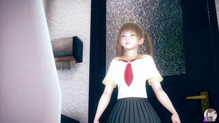 [Honey Select 2]Sex Stalker in toilet แอบมาเกี่ยวเบ็ดในห้องน้ำ ผู้ชายตามมาเย็ดถึงที่