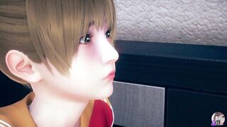 [Honey Select 2]Sex Stalker in toilet แอบมาเกี่ยวเบ็ดในห้องน้ำ ผู้ชายตามมาเย็ดถึงที่