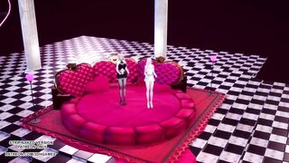 [MMD] Chaness - SeSeSe Sexy Hot Kpop Dance Ahri Seraphine League of Legends KDA Uncensored Hentai