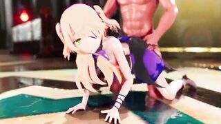 0004 -【R18-MMD】Genshin Impact Fischl #1