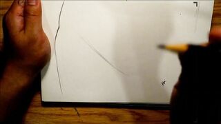 Do you want to see what is under my panties? Pussy drawing.