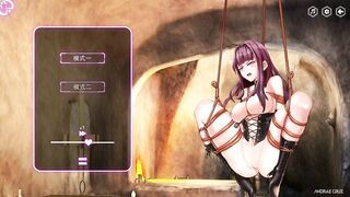 [Adult Games by Andrae] Andrea's Wax Sex Play and Fucked by a Dildo BDSM - Monster Girl