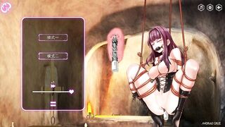 [Adult Games by Andrae] Andrea's Wax Sex Play and Fucked by a Dildo BDSM - Monster Girl