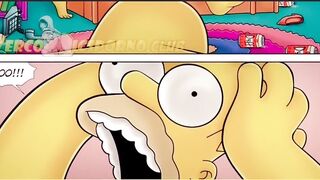 Reading Adult Homer's Nightmare - Porn Parody