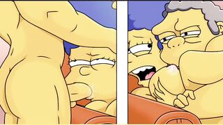 Reading Adult Homer's Nightmare - Porn Parody