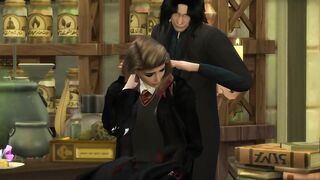 Severely Straight's Potion Class - Gobbywarts//Harry Potter Rule 34//Sims 4