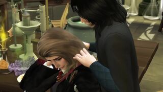 Severely Straight's Potion Class - Gobbywarts//Harry Potter Rule 34//Sims 4
