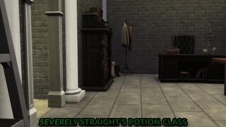 Severely Straight's Potion Class - Gobbywarts//Harry Potter Rule 34//Sims 4