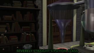 Severely Straight's Potion Class - Gobbywarts//Harry Potter Rule 34//Sims 4