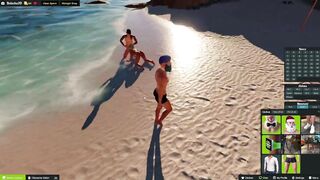 Uma dia de praia espiando um casal Part 2