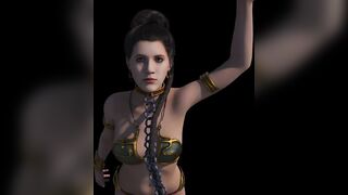 4K 3d animated slave demo