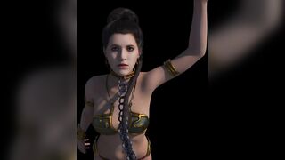 4K 3d animated slave demo