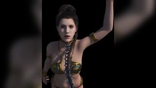4K 3d animated slave demo