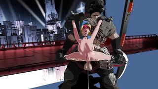 Juicy blonde cop in sexy boots gets impaled on a ишп fat giant cock - Pure Onyx [eromancer]