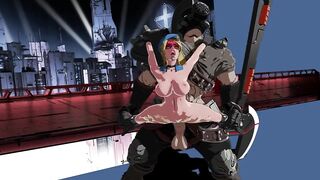 Juicy blonde cop in sexy boots gets impaled on a ишп fat giant cock - Pure Onyx [eromancer]