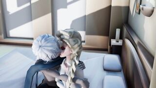 Elsa e Jack Frost - Cena Sexy