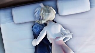 Elsa e Jack Frost - Cena Sexy
