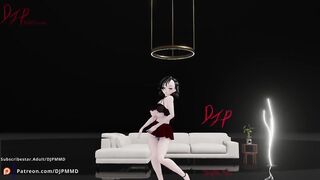 Cute big breated Rachel Pop Md Dress Blender MMD 1566