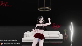 Cute big breated Rachel Pop Md Dress Blender MMD 1566