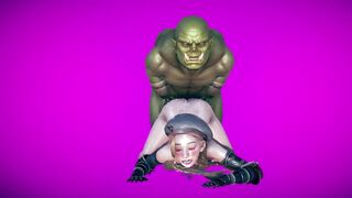3d hentai music video - orks rapid fire loop