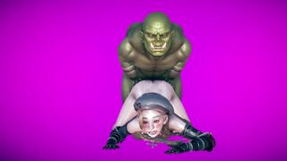 3d hentai music video - orks rapid fire loop