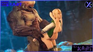 Mary Rose is fucked hard by a Hell Knight