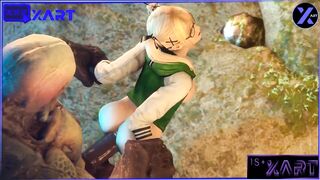 Mary Rose is fucked hard by a Hell Knight