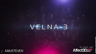 3d animation moster sex with a red hair big tits babe
