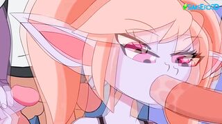 Typical Weekdays in Bundle City. (League of Legends / Hentai)