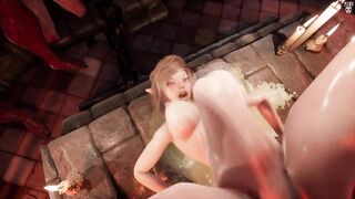 Elf Princess vs Red Team