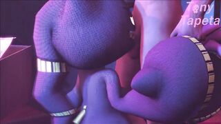 Mega-Banette and her Trainer [SFM]