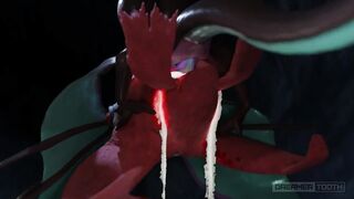 CUTE DRAGON BIRD RAILED BY HORNY BAT [LATIAS x NOIVERN] [CUM EXPLOSION]