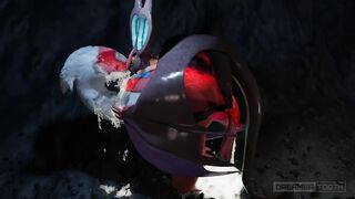 CUTE DRAGON BIRD RAILED BY HORNY BAT [LATIAS x NOIVERN] [CUM EXPLOSION]