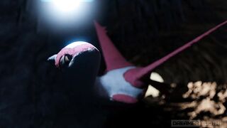 CUTE DRAGON BIRD RAILED BY HORNY BAT [LATIAS x NOIVERN] [CUM EXPLOSION]