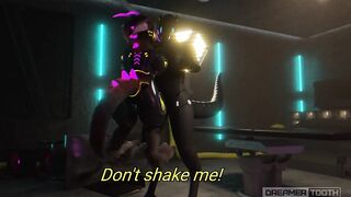 SYNTH RAVEGAES TINY PROTOGEN GIRL'S PUSSY TWICE [FURRY] [MESSY] [ROUGH]