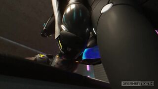 SYNTH RAVEGAES TINY PROTOGEN GIRL'S PUSSY TWICE [FURRY] [MESSY] [ROUGH]