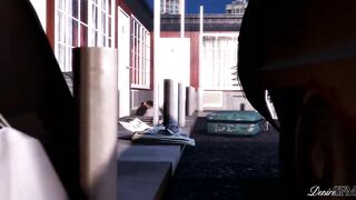 Themyskara - Futa Wonderwoman x Supergirl (loop)
