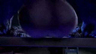 Miranda Gets Creampie from Alien