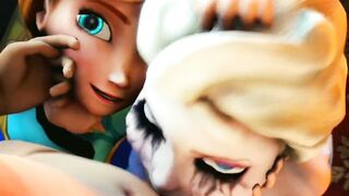 Frozen Princess Elsa Blowjob (Halloween Special)