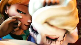 Frozen Princess Elsa Blowjob (Halloween Special)