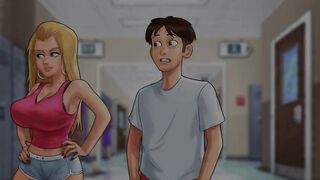 Summertime Saga - Cookie Jar - all Sex Scenes only - Roxxy #3 Part 17