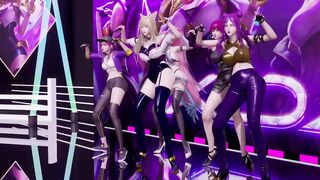[MMD] Twice- more & more StripVers. Ahri Akali Kaisa Evelynn KDA 3D Erotic Dance 4K UHD 60FPS