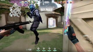 Jett Fucks Valorant Players trying to Defuse the Spike