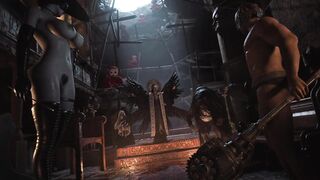 Resident Evil 8 - Nude Lady Dimitrescu Resident Evil Village: NEW Pubic Hair BDSM