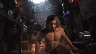 Resident Evil 8 - Nude Lady Dimitrescu Resident Evil Village: NEW Pubic Hair BDSM