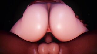 Huge Ass & Dick fucking pussy – close-up fetish video (by Ngon)