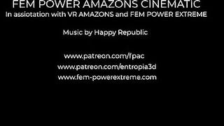 Fem-Power Amazons Cinematic - XXX Muscle Girl Animations