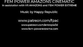 Fem-Power Amazons Cinematic - XXX Muscle Girl Animations